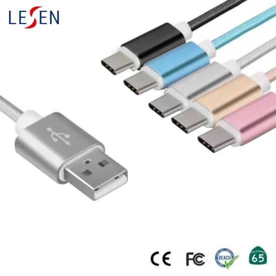USB 2.0 3.0 3.1 a mâle type C vers câble USB rapide câble de chargement de données