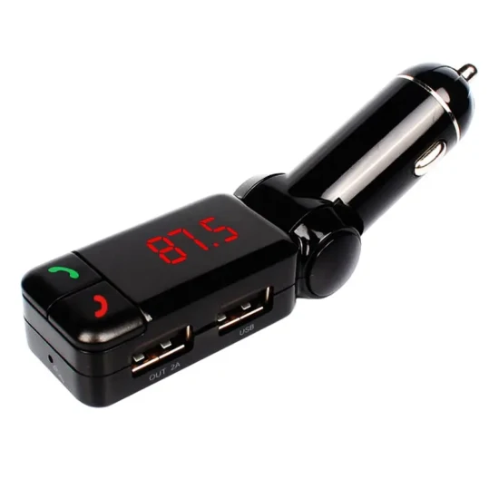 Kit de voiture mains libres Aux Audio PC modèle intelligent prise en charge du téléphone clé USB chargeur de voiture Chine transmetteur FM modulateur lecteur MP3 de voiture
